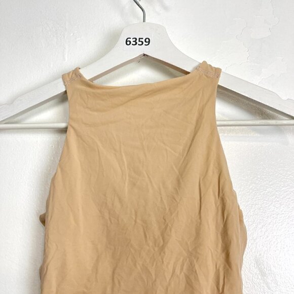 SKIMS Fits Everybody High Neck Bodysuit in Clay Size Small - Picture 8 of 8
